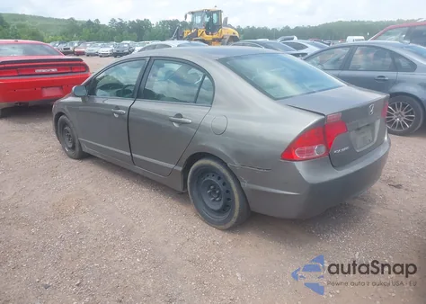 2008 Honda Civic Lx из США, поврежденный, VIN 2HGFA15598H320217